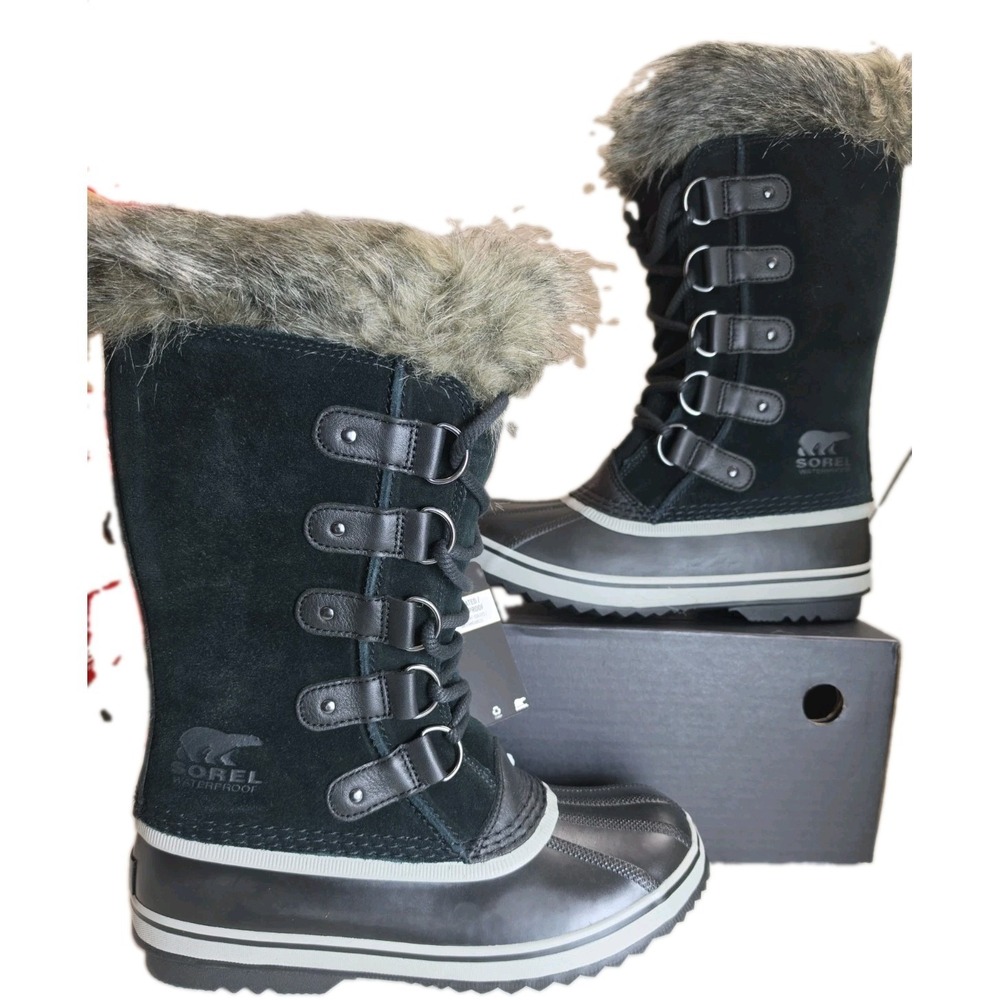 Sorel Joan of Arctic Insulated Winter Boots Womens Black Waterproof 1855131 9